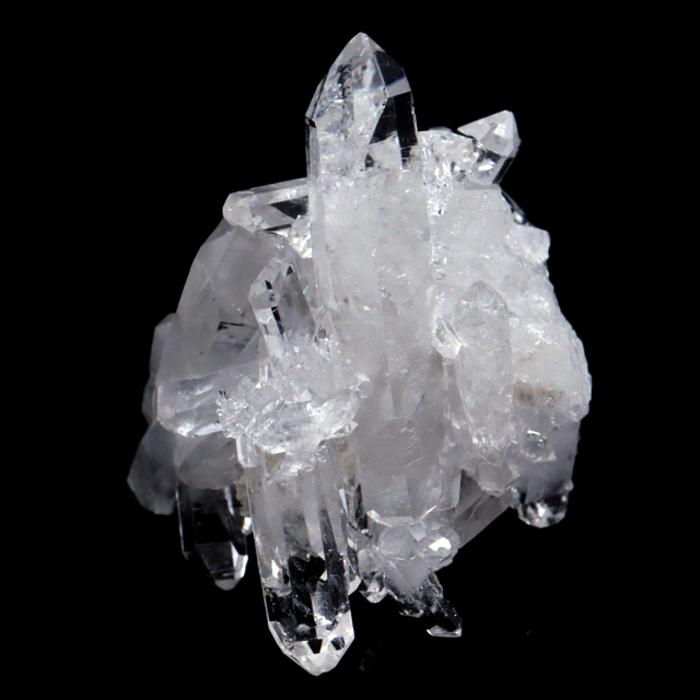 天然 水晶 クラスター ブラジル ゼッカ産 透明感が美しい ゼッカクォーツ 原石 天然石 1点物 パワーストーン