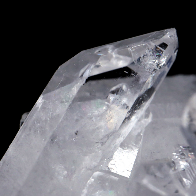 天然 水晶 クラスター ブラジル ゼッカ産 透明感が美しい ゼッカクォーツ 原石 天然石 1点物 パワーストーン