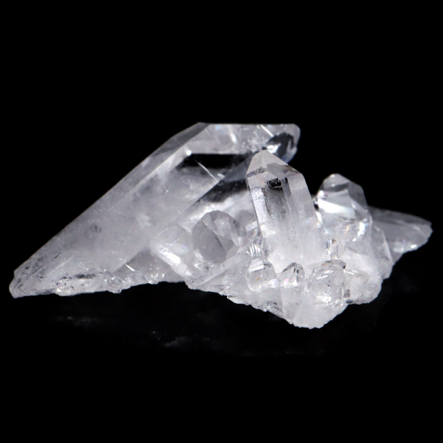 天然 水晶 クラスター ブラジル ゼッカ産 透明感が美しい ゼッカクォーツ 原石 天然石 1点物 パワーストーン