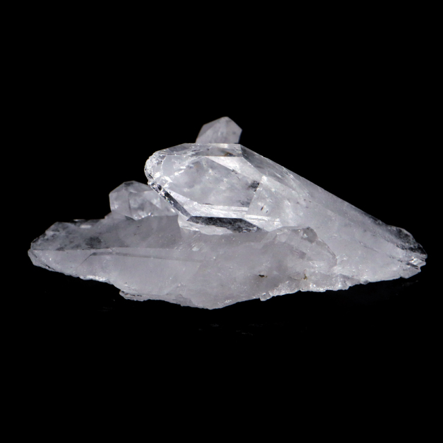 天然 水晶 クラスター ブラジル ゼッカ産 透明感が美しい ゼッカクォーツ 原石 天然石 1点物 パワーストーン