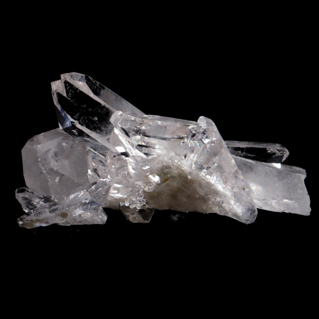 天然 水晶 クラスター ブラジル ゼッカ産 透明感が美しい ゼッカクォーツ 原石 天然石 1点物 パワーストーン
