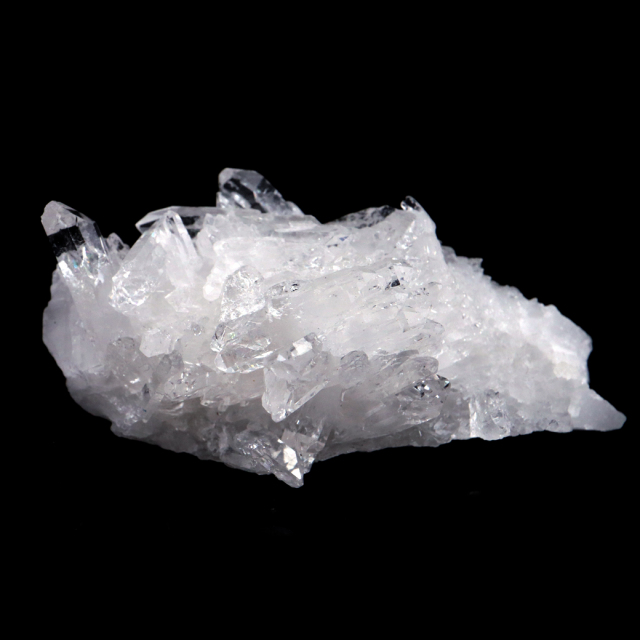 天然 水晶 クラスター ブラジル ゼッカ産 透明感が美しい ゼッカクォーツ 原石 天然石 1点物 パワーストーン
