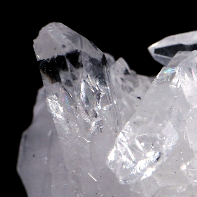 天然 水晶 クラスター ブラジル ゼッカ産 透明感が美しい ゼッカクォーツ 原石 天然石 1点物 パワーストーン