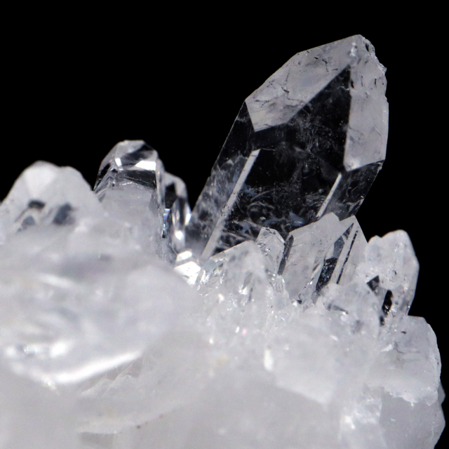天然 水晶 クラスター ブラジル ゼッカ産 透明感が美しい ゼッカクォーツ 原石 天然石 1点物 パワーストーン