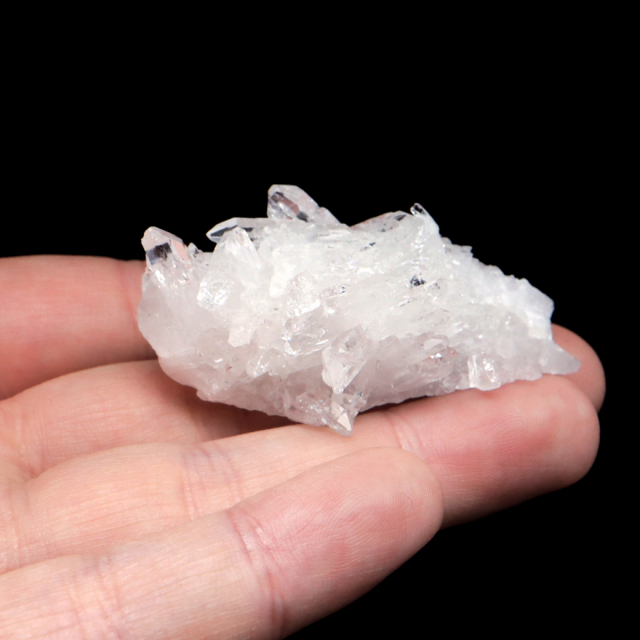 天然 水晶 クラスター ブラジル ゼッカ産 透明感が美しい ゼッカクォーツ 原石 天然石 1点物 パワーストーン