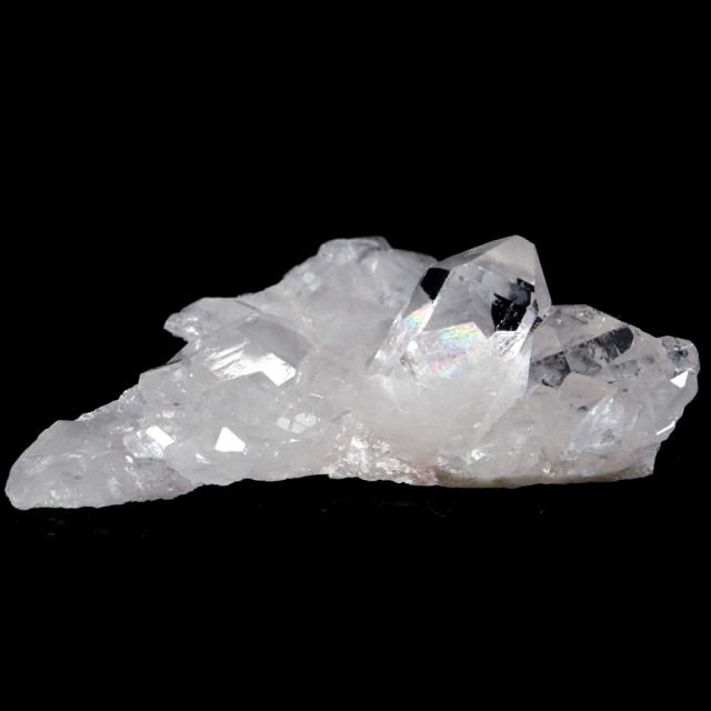 天然 水晶 クラスター ブラジル ゼッカ産 透明感が美しい ゼッカクォーツ 原石 天然石 1点物 パワーストーン