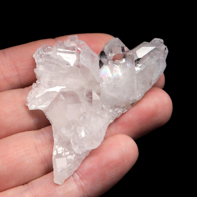 天然 水晶 クラスター ブラジル ゼッカ産 透明感が美しい ゼッカクォーツ 原石 天然石 1点物 パワーストーン