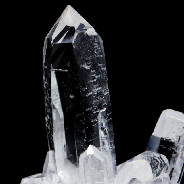 天然 水晶 クラスター ブラジル ゼッカ産 透明感が美しい ゼッカクォーツ 原石 天然石 1点物 パワーストーン