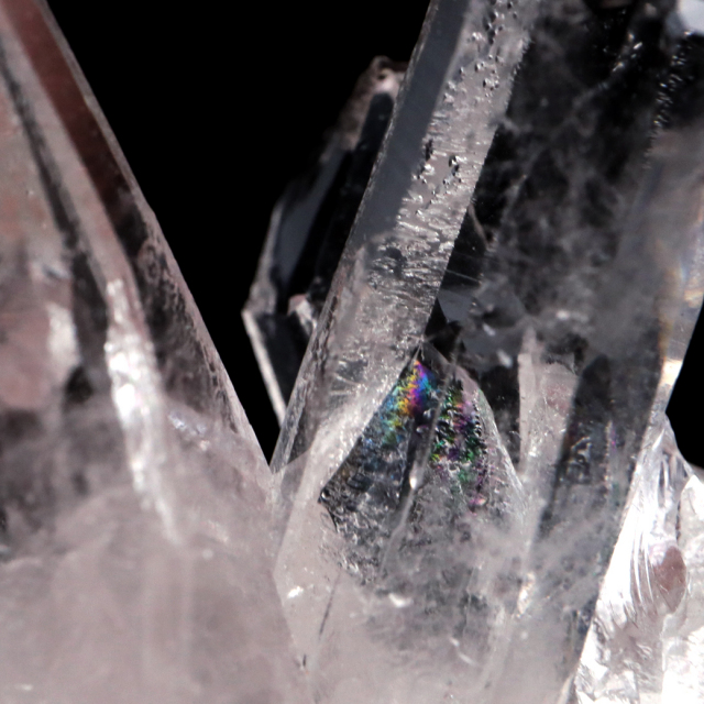 天然 水晶 クラスター ブラジル ゼッカ産 透明感が美しい ゼッカクォーツ 原石 天然石 1点物 パワーストーン