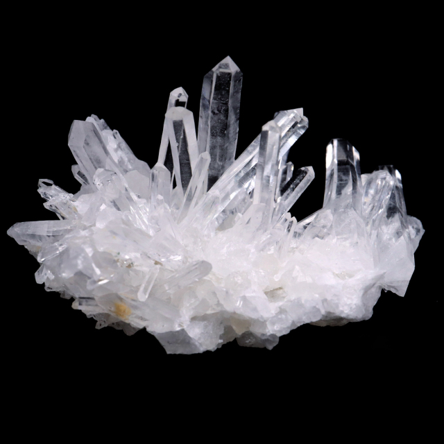 石　結晶　水晶クラスター 水晶 クラスター ハート型 60mm 1個 水晶結晶 天然石