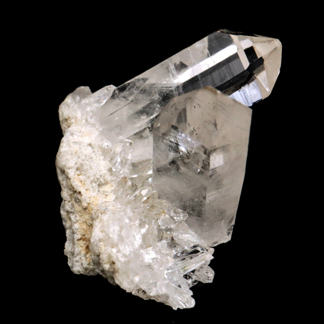 天然 水晶 クラスター ミニ ブラジル ゼッカ産 透明感が美しい ゼッカクォーツ 原石 天然石 1点物 パワーストーン クリスタル 結晶 浄化
