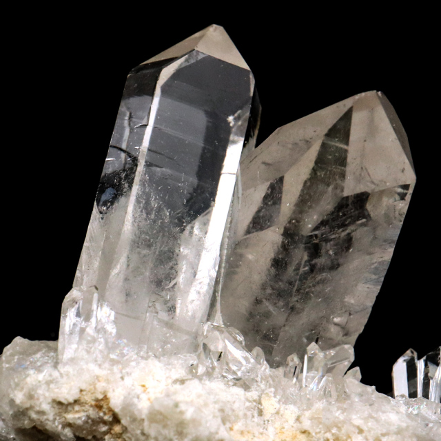 天然 水晶 クラスター ミニ ブラジル ゼッカ産 透明感が美しい ゼッカクォーツ 原石 天然石 1点物 パワーストーン クリスタル 結晶 浄化