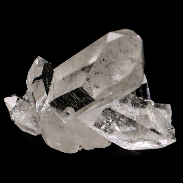 天然 水晶 クラスター ミニ ブラジル ゼッカ産 透明感が美しい ゼッカクォーツ 原石 天然石 1点物 パワーストーン クリスタル 結晶 浄化