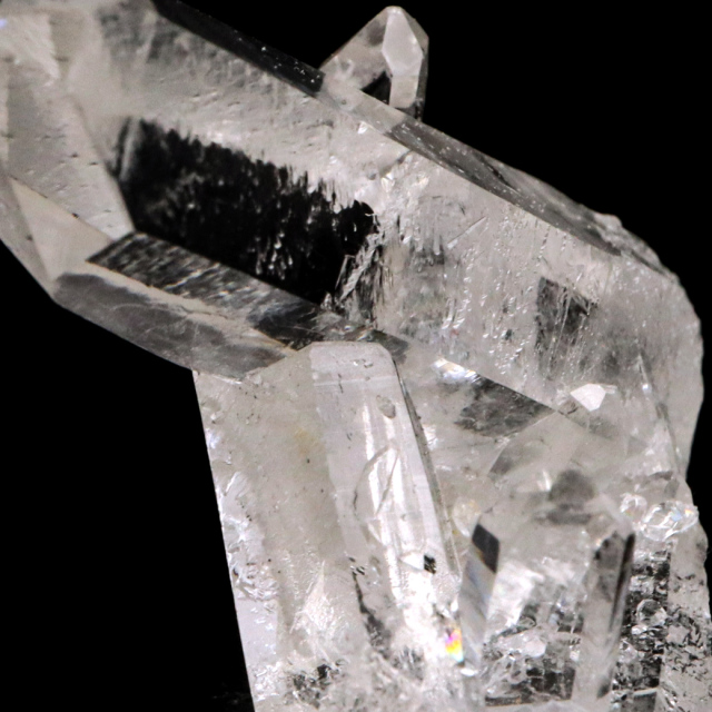天然 水晶 クラスター ミニ ブラジル ゼッカ産 透明感が美しい ゼッカクォーツ 原石 天然石 1点物 パワーストーン クリスタル 結晶 浄化