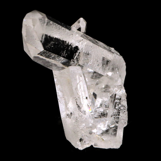 天然 水晶 クラスター ミニ ブラジル ゼッカ産 透明感が美しい ゼッカクォーツ 原石 天然石 1点物 パワーストーン クリスタル 結晶 浄化
