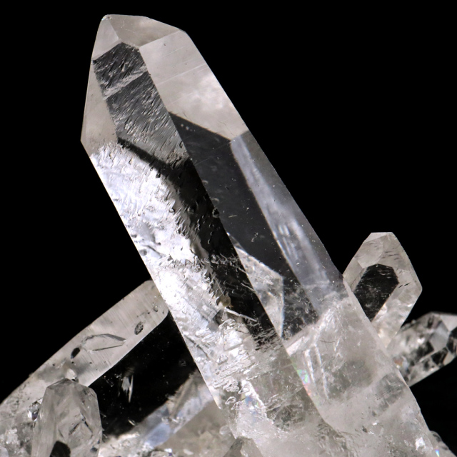 天然 水晶 クラスター ミニ ブラジル ゼッカ産 透明感が美しい ゼッカクォーツ 原石 天然石 1点物 パワーストーン クリスタル 結晶 浄化