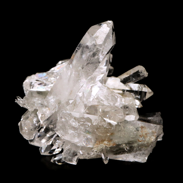 天然 水晶 クラスター ミニ ブラジル ゼッカ産 透明感が美しい ゼッカクォーツ 原石 天然石 1点物 パワーストーン クリスタル 結晶 浄化