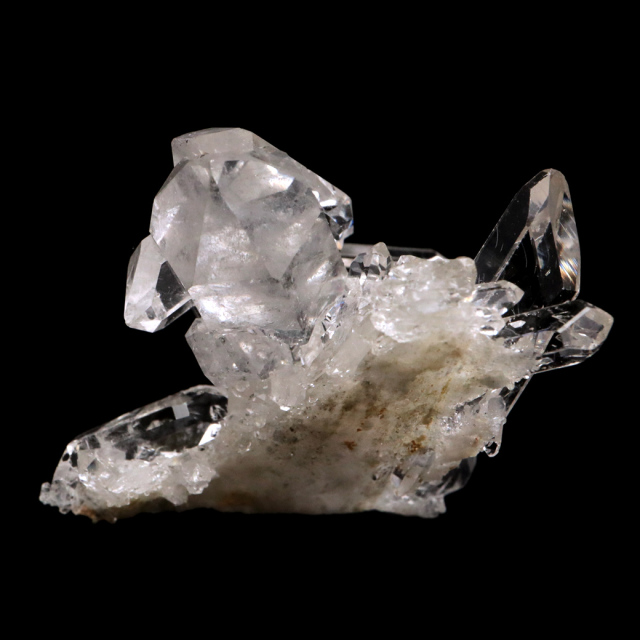 天然 水晶 クラスター ミニ ブラジル ゼッカ産 透明感が美しい ゼッカクォーツ 原石 天然石 1点物 パワーストーン クリスタル 結晶 浄化