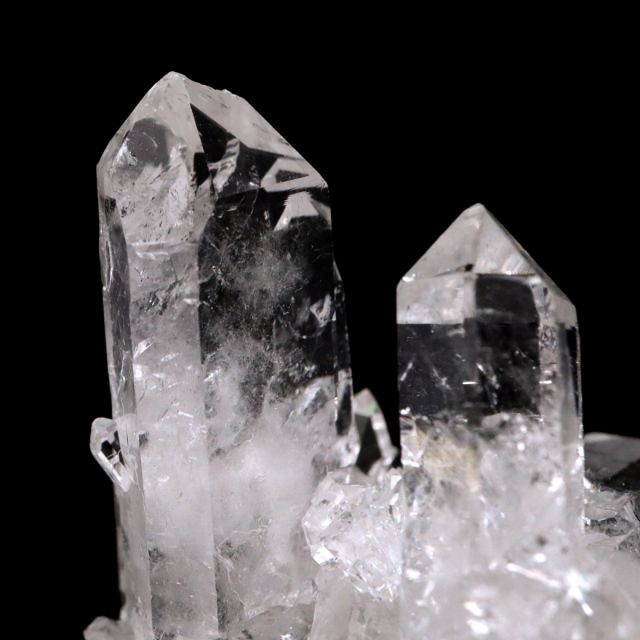 天然 水晶 クラスター ミニ ブラジル ゼッカ産 透明感が美しい ゼッカクォーツ 原石 天然石 1点物 パワーストーン クリスタル 結晶 浄化