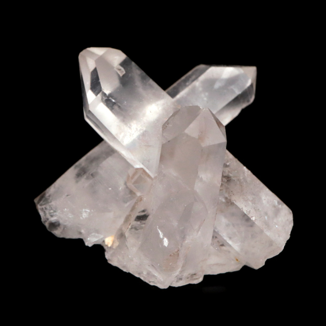 天然 水晶 クラスター ミニ ブラジル ゼッカ産 透明感が美しい ゼッカクォーツ 原石 天然石 1点物 パワーストーン クリスタル 結晶 浄化