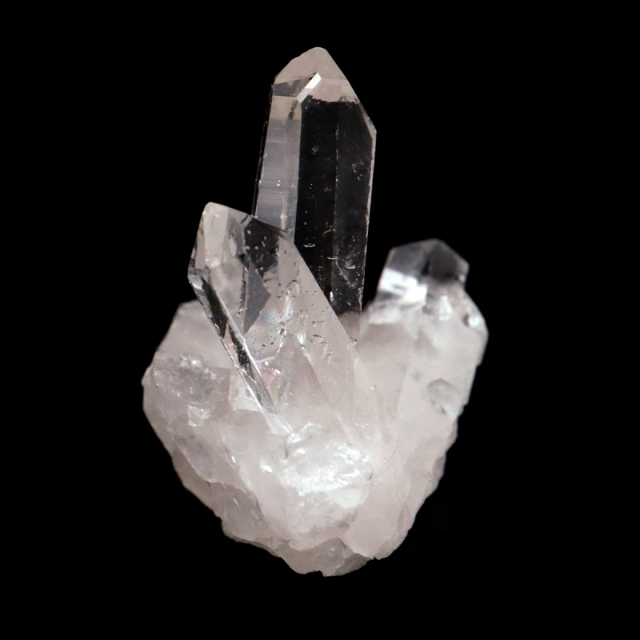 天然 水晶 クラスター ミニ ブラジル ゼッカ産 透明感が美しい ゼッカクォーツ 原石 天然石 1点物 パワーストーン クリスタル 結晶 浄化