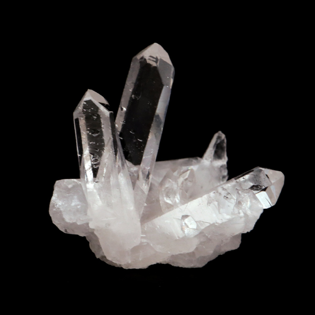 天然 水晶 クラスター ミニ ブラジル ゼッカ産 透明感が美しい ゼッカクォーツ 原石 天然石 1点物 パワーストーン クリスタル 結晶 浄化