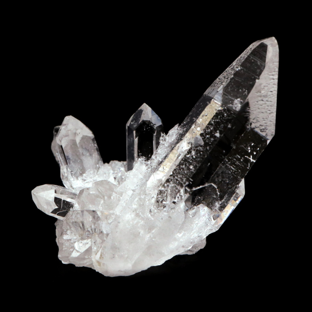 天然 水晶 クラスター ミニ ブラジル ゼッカ産 透明感が美しい ゼッカクォーツ 原石 天然石 1点物 パワーストーン クリスタル 結晶 浄化