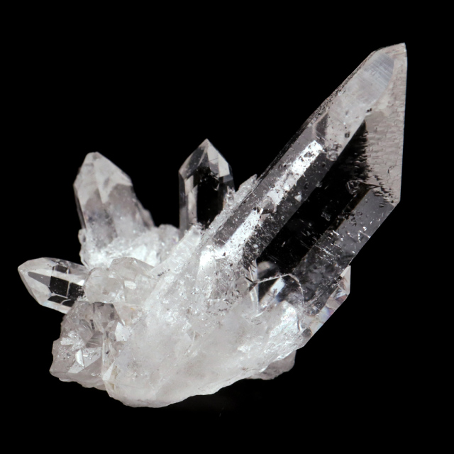 天然 水晶 クラスター ミニ ブラジル ゼッカ産 透明感が美しい ゼッカクォーツ 原石 天然石 1点物 パワーストーン クリスタル 結晶 浄化