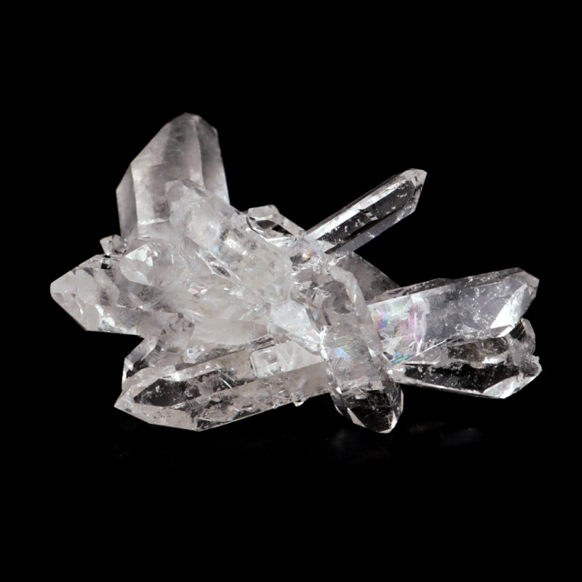 天然 水晶 クラスター ミニ ブラジル ゼッカ産 透明感が美しい ゼッカクォーツ 原石 天然石 1点物 パワーストーン クリスタル 結晶 浄化