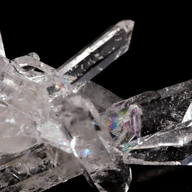 天然 水晶 クラスター ミニ ブラジル ゼッカ産 透明感が美しい ゼッカクォーツ 原石 天然石 1点物 パワーストーン クリスタル 結晶 浄化