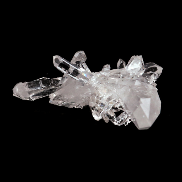 天然 水晶 クラスター ミニ ブラジル ゼッカ産 透明感が美しい ゼッカクォーツ 原石 天然石 1点物 パワーストーン クリスタル 結晶 浄化