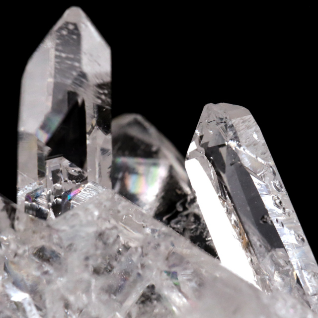 天然 水晶 クラスター ミニ ブラジル ゼッカ産 透明感が美しい ゼッカクォーツ 原石 天然石 1点物 パワーストーン クリスタル 結晶 浄化