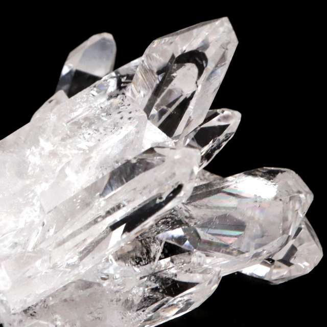 天然 水晶 クラスター ミニ ブラジル ゼッカ産 透明感が美しい ゼッカクォーツ 原石 天然石 1点物 パワーストーン クリスタル 結晶 浄化