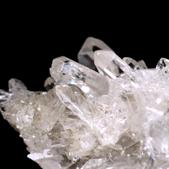 天然 水晶 クラスター ミニ ブラジル ゼッカ産 透明感が美しい ゼッカクォーツ 原石 天然石 1点物 パワーストーン クリスタル 結晶 浄化
