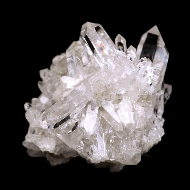 天然 水晶 クラスター ミニ ブラジル ゼッカ産 透明感が美しい ゼッカクォーツ 原石 天然石 1点物 パワーストーン クリスタル 結晶 浄化
