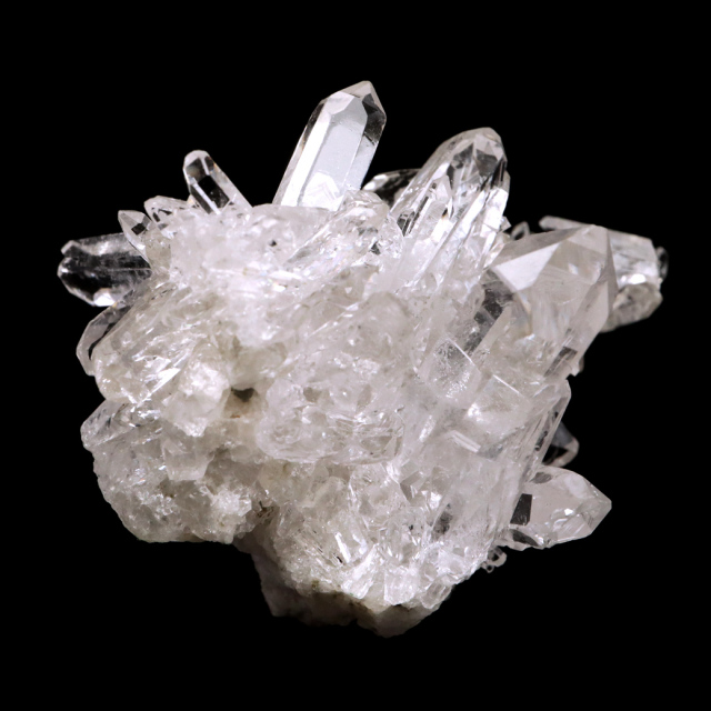 天然 水晶 クラスター ミニ ブラジル ゼッカ産 透明感が美しい ゼッカクォーツ 原石 天然石 1点物 パワーストーン クリスタル 結晶 浄化