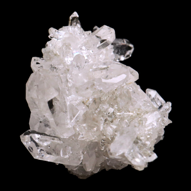 天然 水晶 クラスター ミニ ブラジル ゼッカ産 透明感が美しい ゼッカクォーツ 原石 天然石 1点物 パワーストーン クリスタル 結晶 浄化