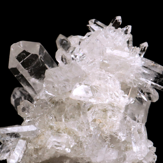 天然 水晶 クラスター ミニ ブラジル ゼッカ産 透明感が美しい ゼッカクォーツ 原石 天然石 1点物 パワーストーン クリスタル 結晶 浄化