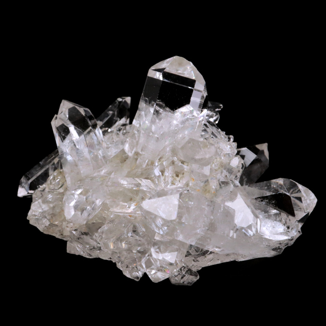 天然 水晶 クラスター ミニ ブラジル ゼッカ産 透明感が美しい ゼッカクォーツ 原石 天然石 1点物 パワーストーン クリスタル 結晶 浄化