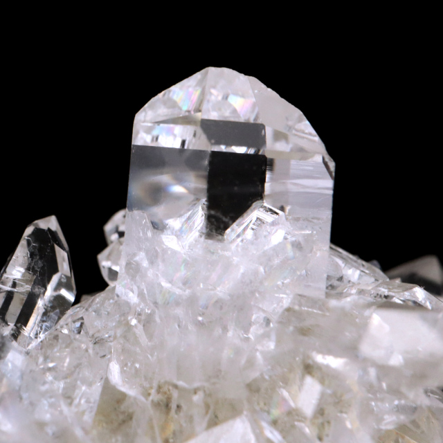 天然 水晶 クラスター ミニ ブラジル ゼッカ産 透明感が美しい ゼッカクォーツ 原石 天然石 1点物 パワーストーン クリスタル 結晶 浄化