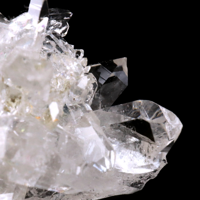 天然 水晶 クラスター ミニ ブラジル ゼッカ産 透明感が美しい ゼッカクォーツ 原石 天然石 1点物 パワーストーン クリスタル 結晶 浄化