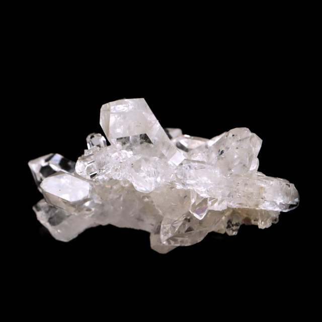 天然 水晶 クラスター ミニ ブラジル ゼッカ産 透明感が美しい ゼッカクォーツ 原石 天然石 1点物 パワーストーン クリスタル 結晶 浄化
