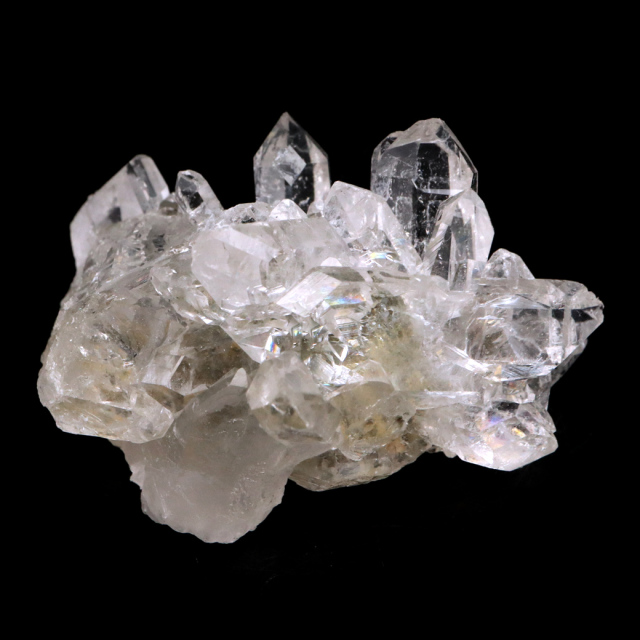 天然 水晶 クラスター ミニ ブラジル ゼッカ産 透明感が美しい ゼッカクォーツ 原石 天然石 1点物 パワーストーン クリスタル 結晶 浄化