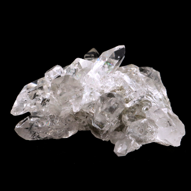 天然 水晶 クラスター ミニ ブラジル ゼッカ産 透明感が美しい ゼッカクォーツ 原石 天然石 1点物 パワーストーン クリスタル 結晶 浄化