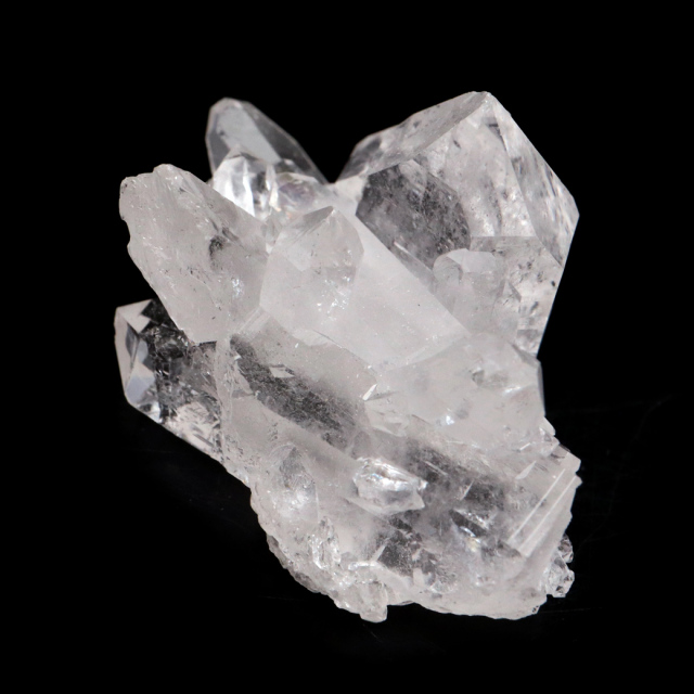 天然 水晶 クラスター ミニ ブラジル ゼッカ産 透明感が美しい ゼッカクォーツ 原石 天然石 1点物 パワーストーン クリスタル 結晶 浄化