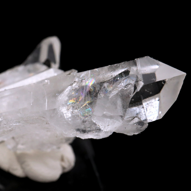 天然 水晶 クラスター ミニ ブラジル ゼッカ産 透明感が美しい ゼッカクォーツ 原石 天然石 1点物 パワーストーン クリスタル 結晶 浄化