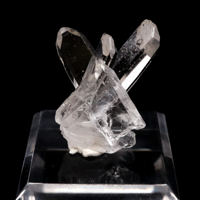 天然 水晶 クラスター ミニ ブラジル ゼッカ産 透明感が美しい ゼッカクォーツ 原石 天然石 1点物 パワーストーン クリスタル 結晶 浄化