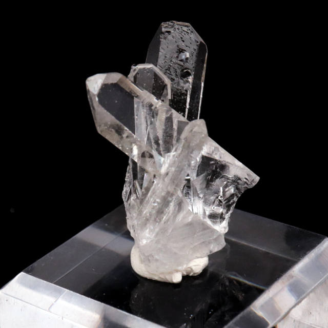 天然 水晶 クラスター ミニ ブラジル ゼッカ産 透明感が美しい ゼッカクォーツ 原石 天然石 1点物 パワーストーン クリスタル 結晶 浄化
