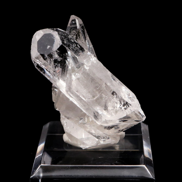 天然 水晶 クラスター ミニ ブラジル ゼッカ産 透明感が美しい ゼッカクォーツ 原石 天然石 1点物 パワーストーン クリスタル 結晶 浄化