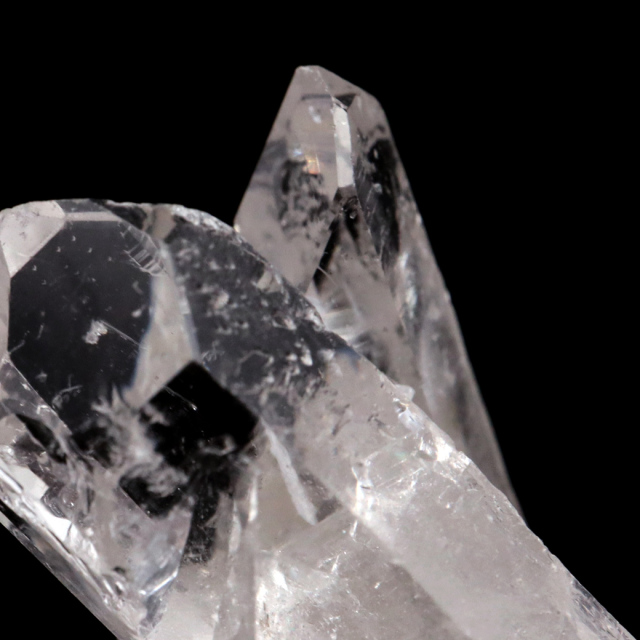 天然 水晶 クラスター ミニ ブラジル ゼッカ産 透明感が美しい ゼッカクォーツ 原石 天然石 1点物 パワーストーン クリスタル 結晶 浄化